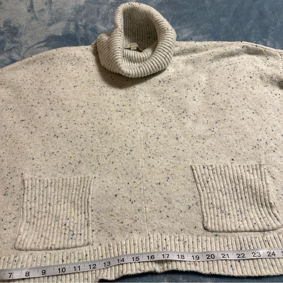 Loft Boat Neck Sweater White Flecks  Cream With Colorful Flecks - Picture 9 of 12